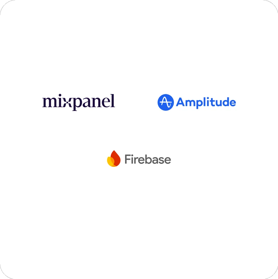 Product and App Analytics we work with