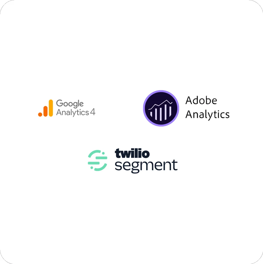 Web and Marketing Analytics we work with