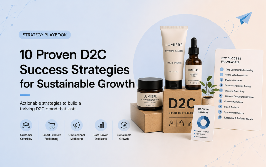 10 Proven D2C Success Strategies for Sustainable Growth
