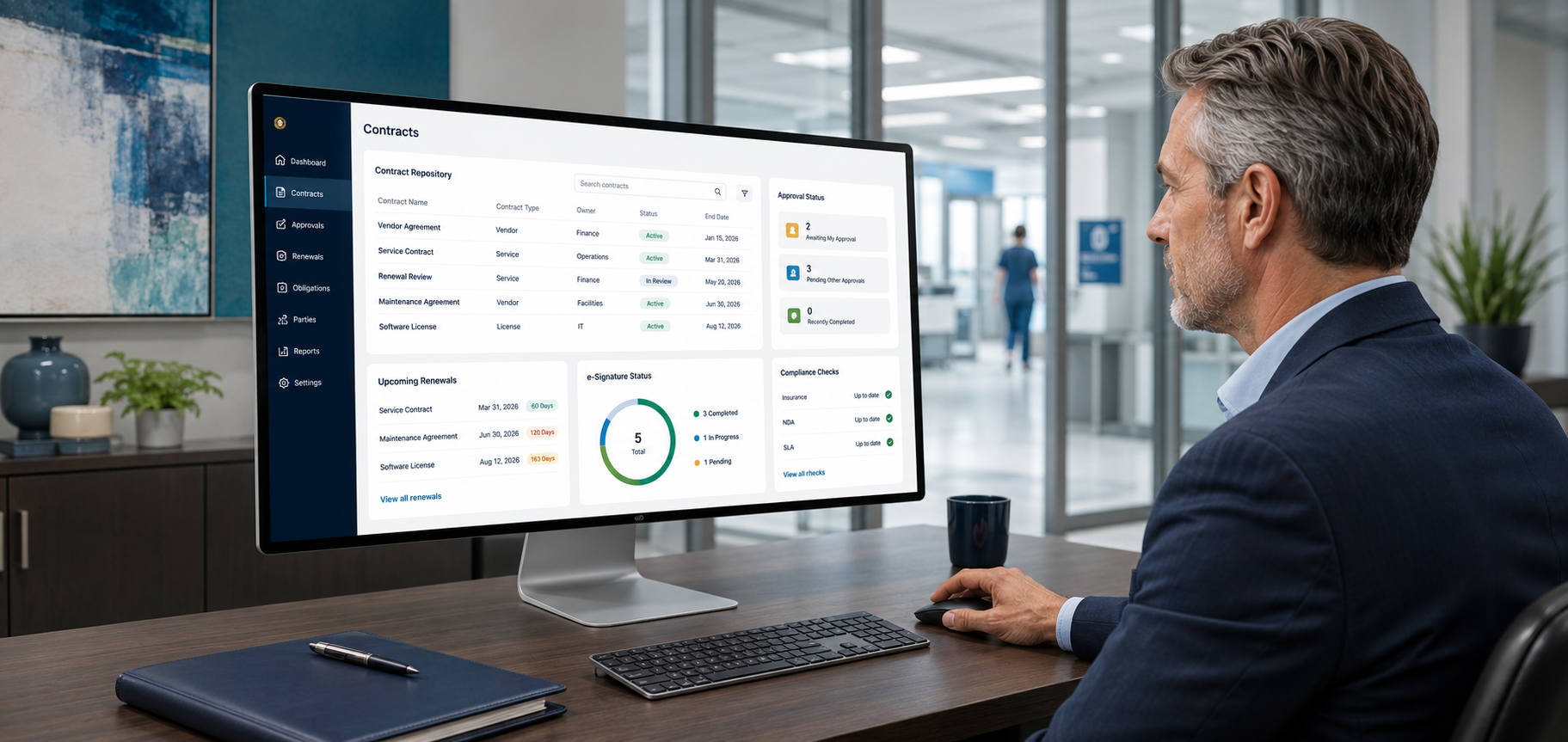 IntelligentContract: Contract Management SaaS
