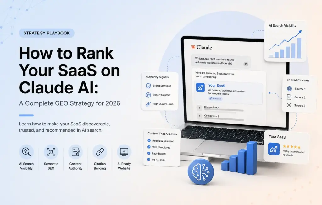 How to Rank Your SaaS on Claude AI: A Complete GEO Strategy for 2026
