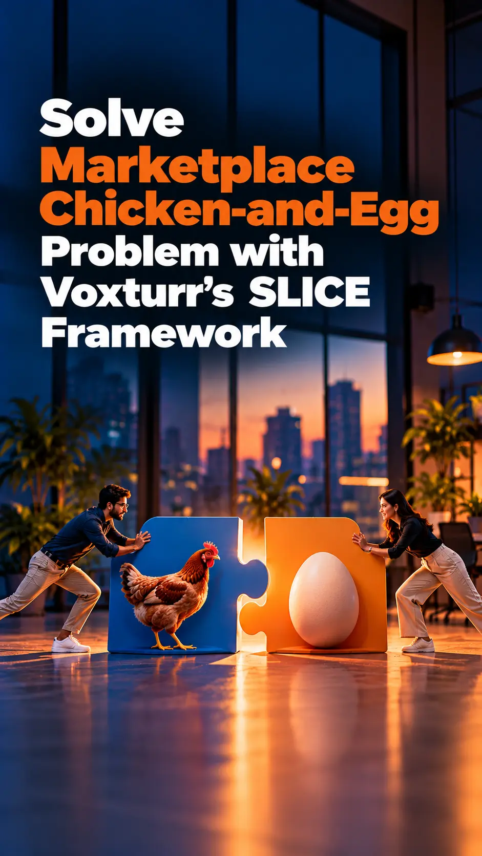 Marketplace Chicken-and-Egg Problem: How to Run Voxturr’s SLICE Framework