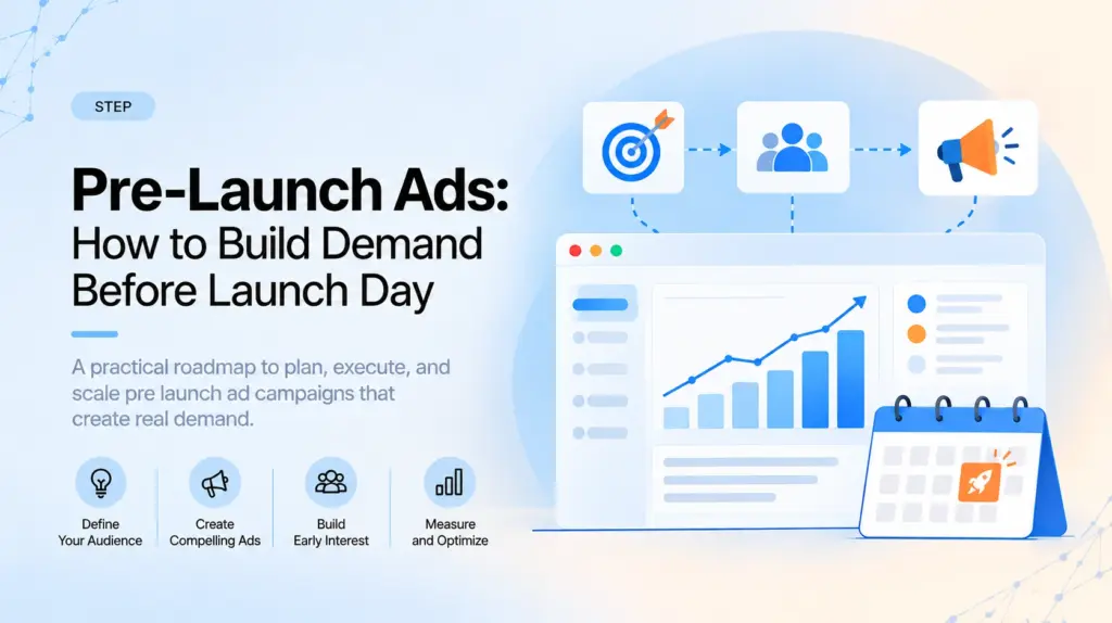 Pre-Launch Ads: How to Build Demand Before Launch Day